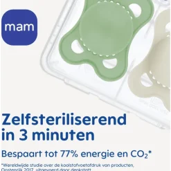 MAM Original Fopspenen 0-6 maanden Plain 2 stuks