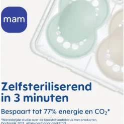 MAM Original Fopspenen Night 16+ maanden Uni 2 stuks