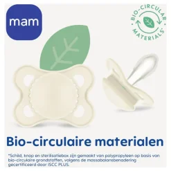 MAM Original Fopspenen Plain 0-6 maanden 2 stuks