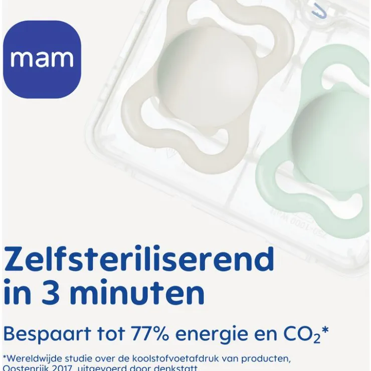 MAM Supreme Fopspenen 0-6 maanden 2 stuks