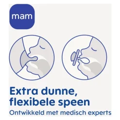 MAM Supreme Fopspenen 0-6 maanden 2 stuks