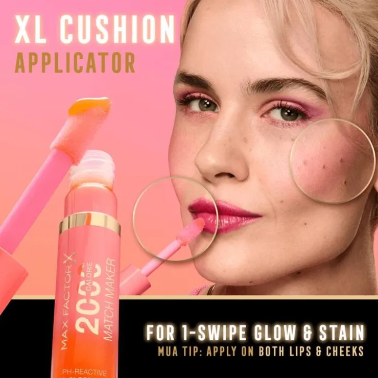 Max Factor 2000 Calorie PH Match Maker Lipgloss - Peach -