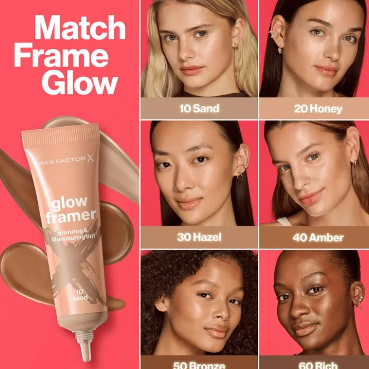 Max Factor Glow Framer bronzer en highlighter - Beige -