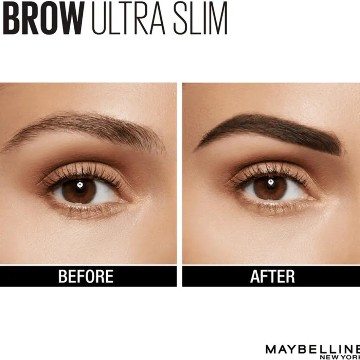 Maybelline New York Brow Ultra Slim Wenkbrauwpotlood 6 Black Brown 4,19 GR