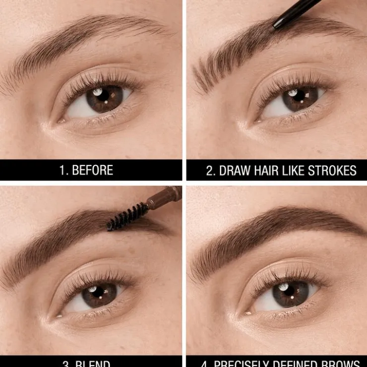 Maybelline New York Brow Ultra Slim Wenkbrauwpotlood 6 Black Brown 4,19 GR