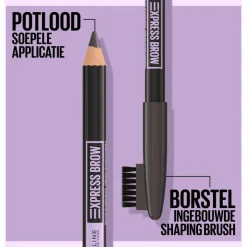 Maybelline New York Express Brow Shaping Wenkbrauwpotlood 05