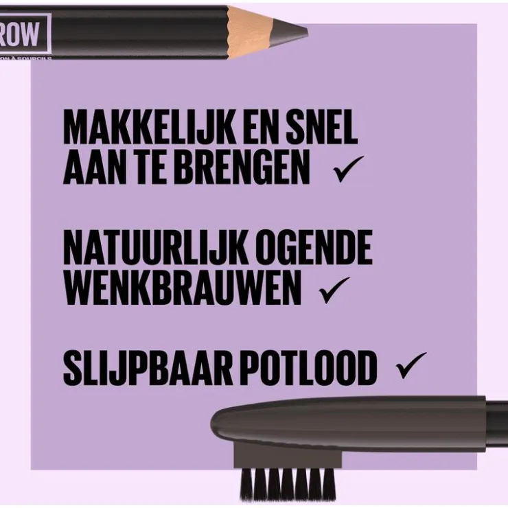 Maybelline New York Express Brow Shaping Wenkbrauwpotlood 03