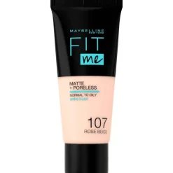 Maybelline New York Fit Me Matte + Poreless Foundation 107
