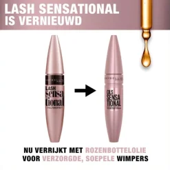 Maybelline New York Lash Sensational Volume Mascara Very Black