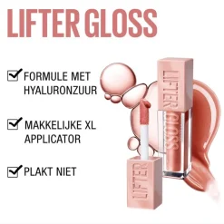 Maybelline New York Lifter Lipgloss 5 Petal Roze