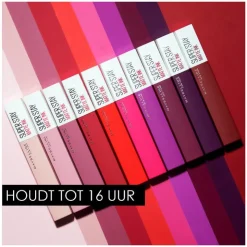 Maybelline New York Superstay Matte Ink Lippenstift 117 Ground-Breaker