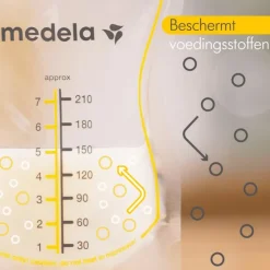 Medela Moedermelkbewaarzakjes met schenktuit 50 stuks