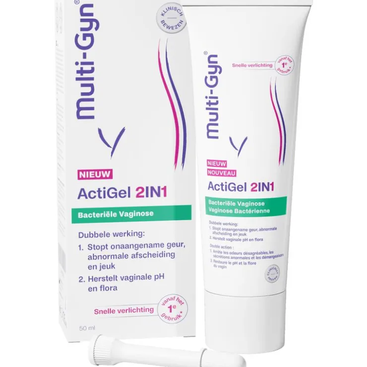Multigyn Multi-Gyn ActiGel 2in1 bij bacteriële vaginose 50ml