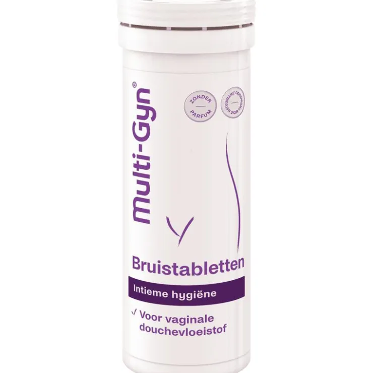 Multigyn Multi-gyn Bruistabletten Voor Vaginale Douchevloeistof