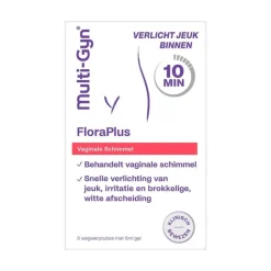 Multigyn Multi-Gyn FloraPlus Bij Vaginale Schimmel 5X5 ML