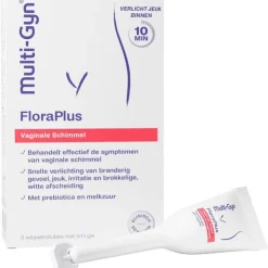 Multigyn Multi-Gyn FloraPlus Bij Vaginale Schimmel 5X5 ML