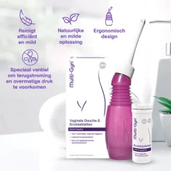 Multigyn Multi-Gyn Vaginale Douche & 10 Bruistabletten