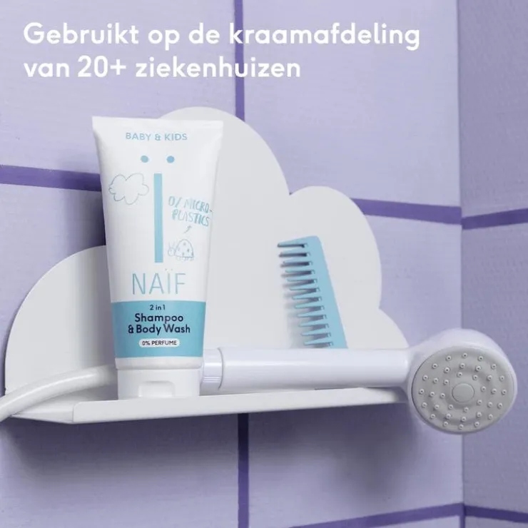 Naïf Baby & Kids 2 in 1 Shampoo & Body Wash 0% Parfum 200 ML