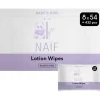 Naïf Plasticvrije Lotion Billendoekjes 8x54 stuks