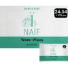 Naïf Plasticvrije Water Billendoekjes 24x54 stuks