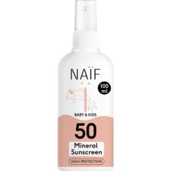 Naïf Zonnebrand Spray Baby & Kids SPF50 100 ML