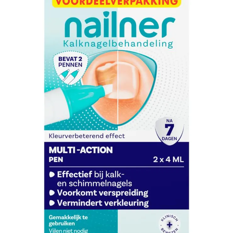 Nailner Repair Nailner kalknagelpen Multi-Action 2x4ml