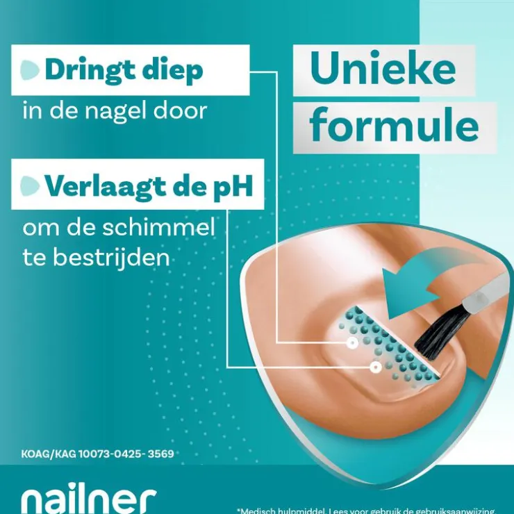 Nailner Repair Nailner kalknagelpen Multi-Action 2x4ml