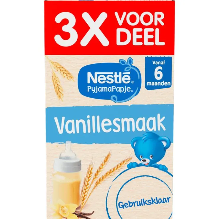 Nestle Nestlé Baby PyjamaPapje Vanille 6+ 750 ml