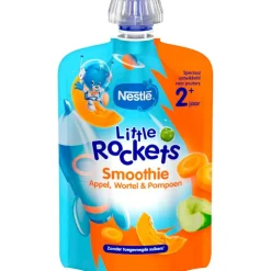 Nestle Nestlé Little Rockets Smoothie Appel Wortel Pompoen 2+