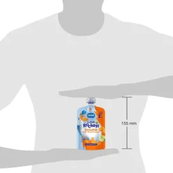 Nestle Nestlé Little Rockets Smoothie Appel Wortel Pompoen 2+