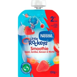 Nestle NESTLÉ Little Rockets Smoothie Aardbei Appel Banaan Wortel 2+