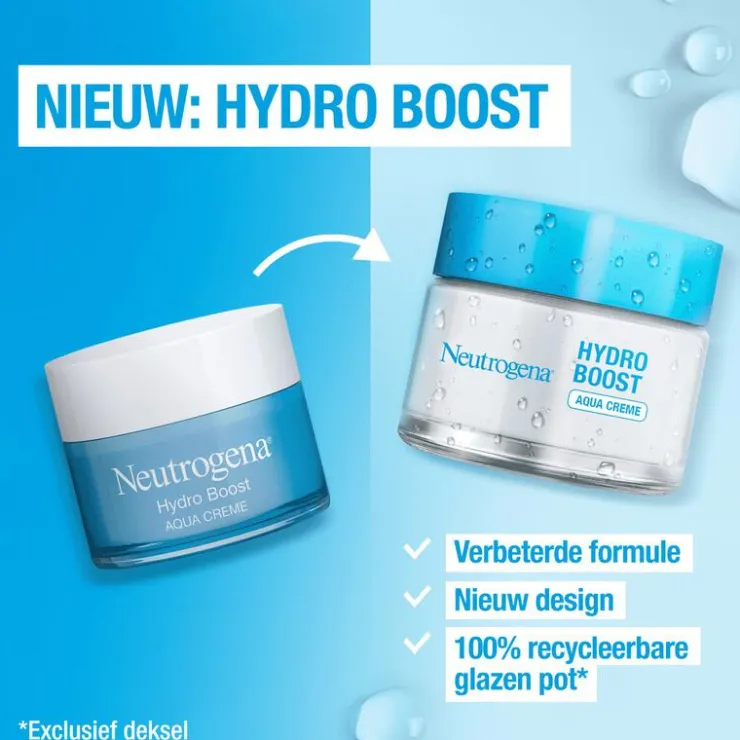 Neutrogena Hydro Boost Aqua Crème Dagcrème Droge huid 50 ML