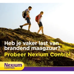 Nexium Control 7 Tabletten Voor brandend maagzuur