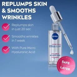 NIVEA Cellular Expert Filler Hyaluron Opvullend Serum 30ml