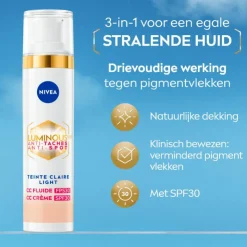 NIVEA Cellular Luminous630 CC Fluid SPF30 Light 40 ML