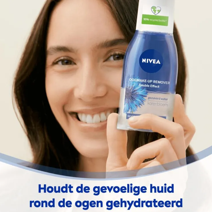 NIVEA Double Effect Waterproof Oogmake-up Remover 125 ML