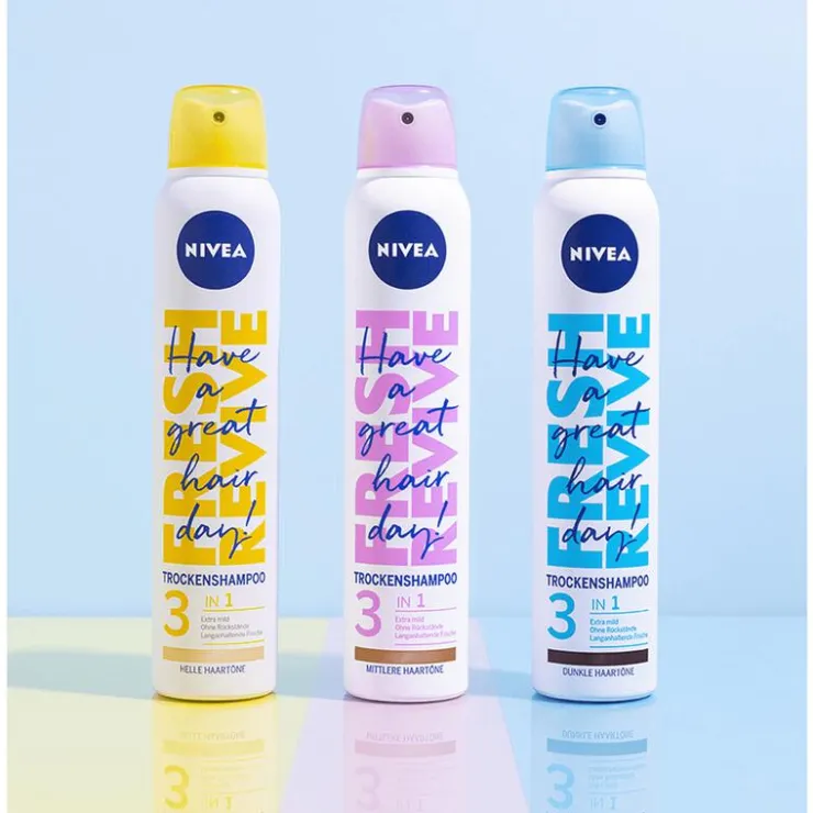 NIVEA Fresh Revive 3-In-1 Droogshampoo Voor Licht Haar 200 ML