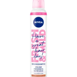 NIVEA Fresh Revive 3-In-1 Droogshampoo Donkerblond Haar 200 ML
