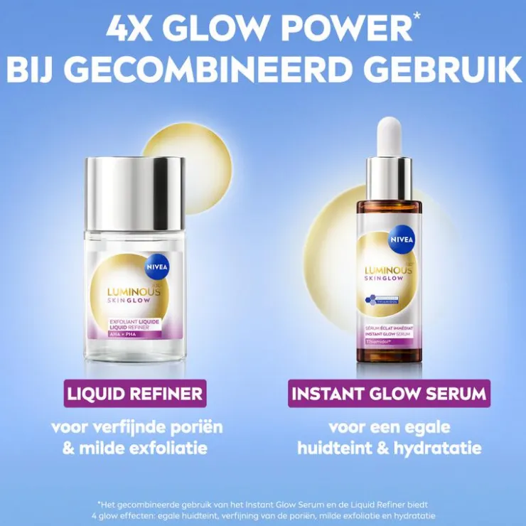 NIVEA Luminous Skin Glow Instant Glow Anti-Pigment Serum 30ML
