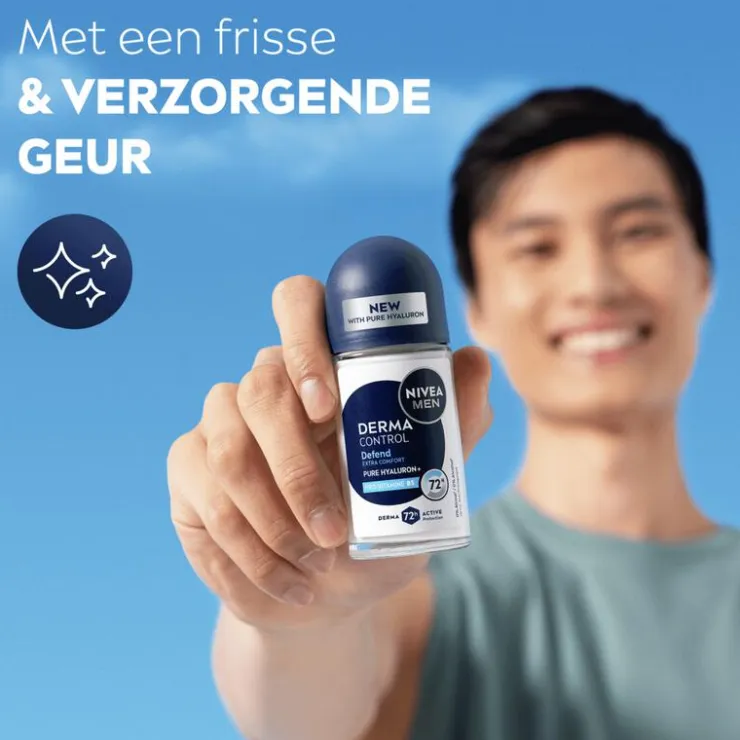 Heren NIVEA MEN Derma Control Defend Deodorant Roller 50 ML