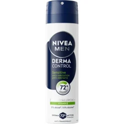 Heren NIVEA MEN Derma Control Sensitive Deodorant Spray 150 ML