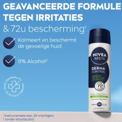 Heren NIVEA MEN Derma Control Sensitive Deodorant Spray 150 ML