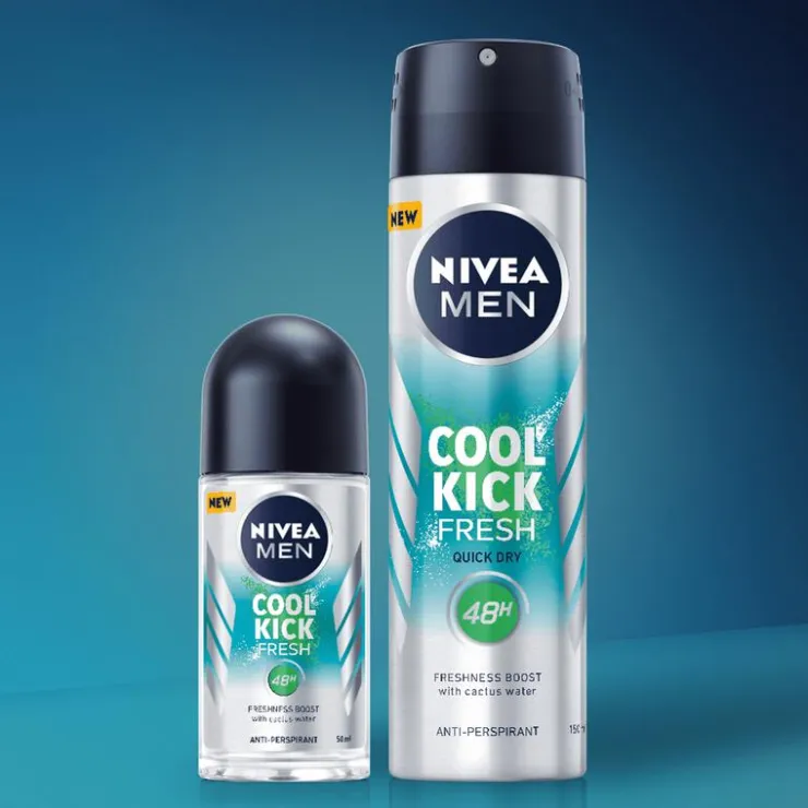 NIVEA MEN Fresh Kick Deodorant Rolller 50 ML