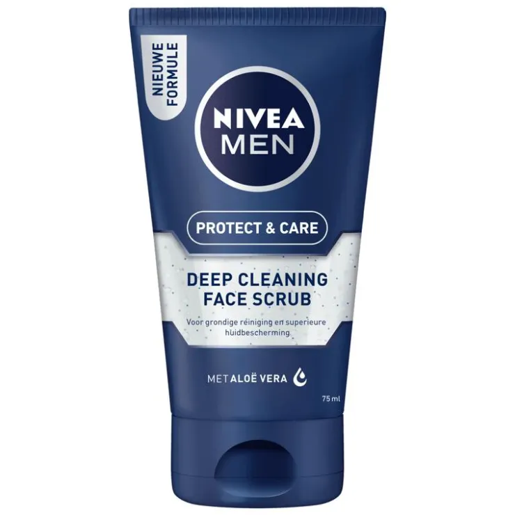 Heren NIVEA MEN Protect & Care Deep Cleaning Face Scrub 75 ML
