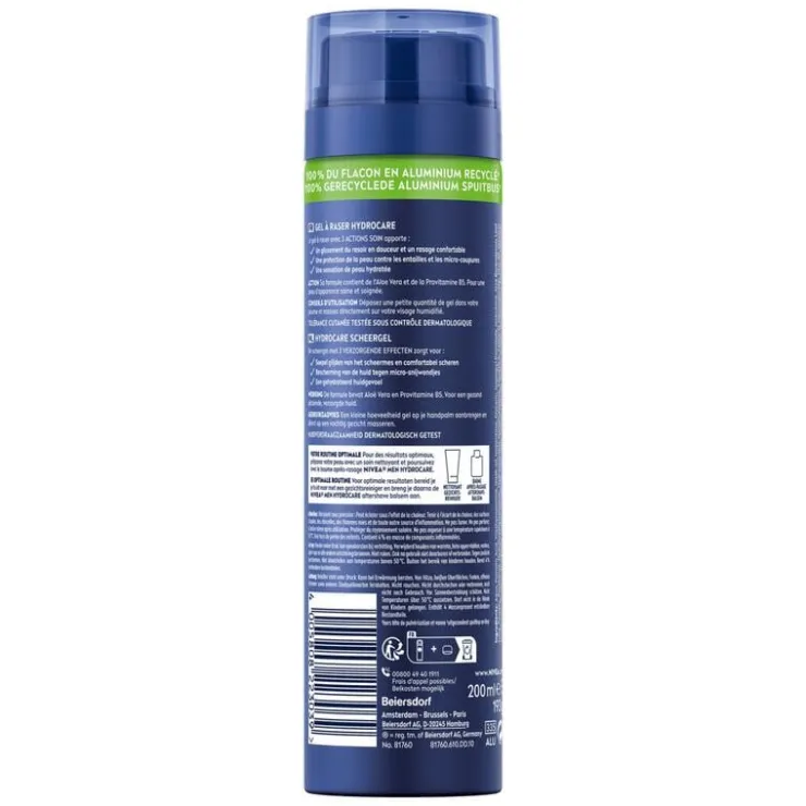 Heren NIVEA MEN Protect & Care Verzorgende Scheergel - 200 ML
