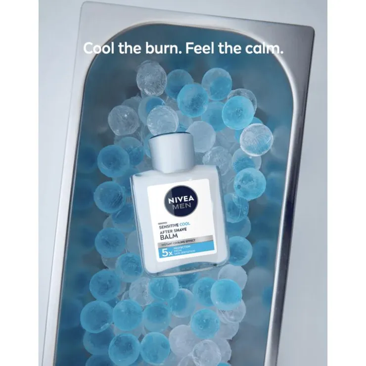 Heren NIVEA MEN Sensitive Cool Verfrissende Aftershave Balsem 100 ML