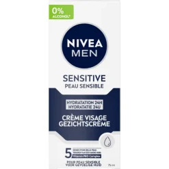 Heren NIVEA MEN Sensitive Gezichtscrème 75 ML