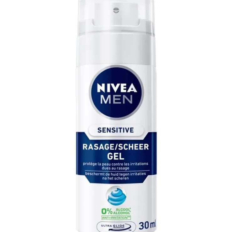 Heren NIVEA MEN Sensitive Scheergel Mini 30 ML