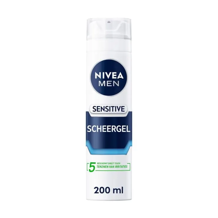 Heren NIVEA MEN Sensitive Scheergel 200 ML