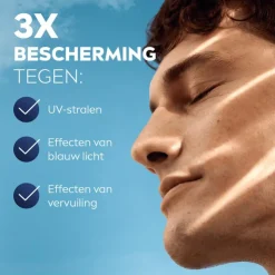 Heren NIVEA MEN Sensitive Triple Protect Moisturizer SPF30 50 ML